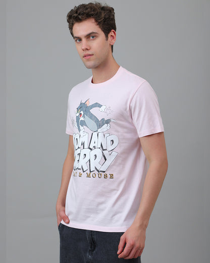 Tom & Jerry  Regular Fit Tshirt  Men
