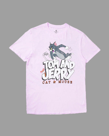 Tom & Jerry  Regular Fit Tshirt  Men