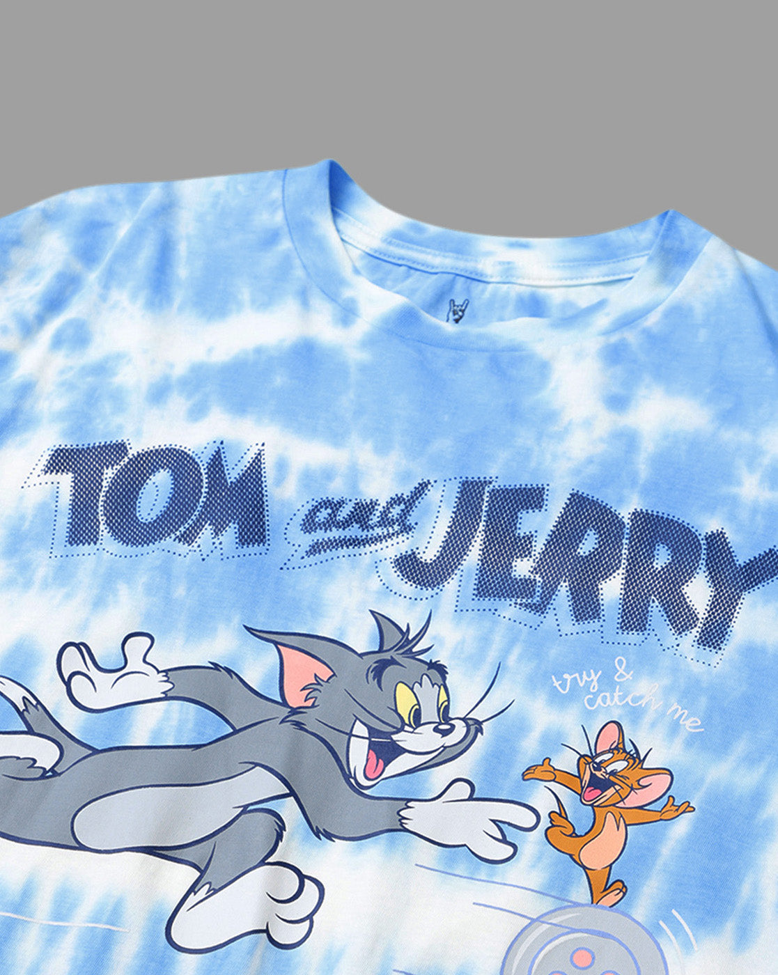 Tom & Jerry Printed Regular Fit Tshirt For Men