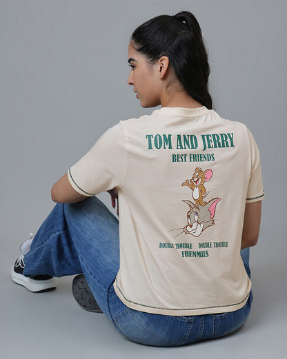 Tom & Jerry  Regular Fit Tshirt  Women