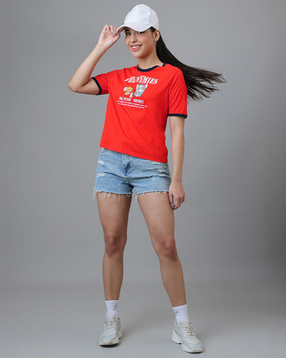 Tom & Jerry Regular Fit Tshirt Women