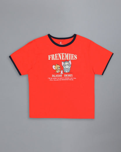 Tom & Jerry Regular Fit Tshirt Women
