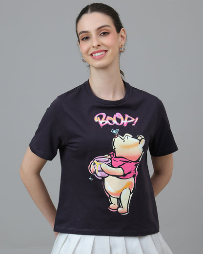 Winnie The Pooh  Regular Fit Tshirt  Women
