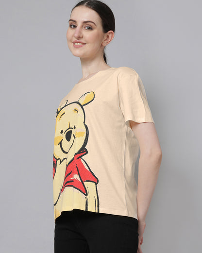 Winnie The Pooh  Oversized Fit Tshirt  Women