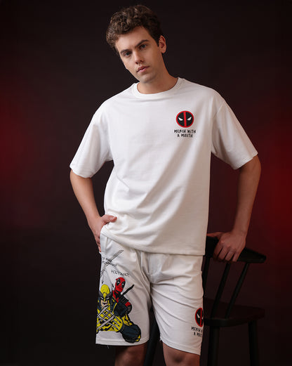 Deadpool & Wolverine Best Bubs Oversized Tshirt