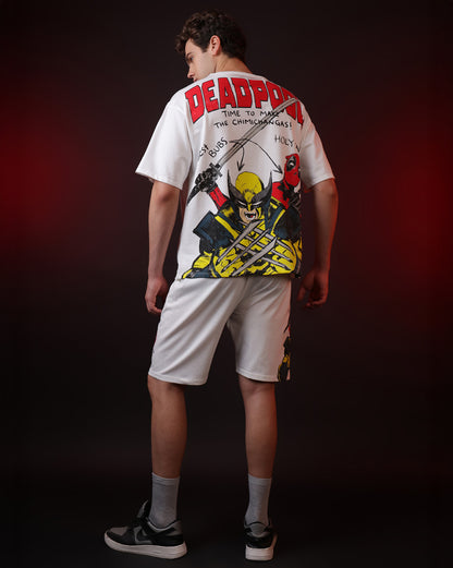 Deadpool & Wolverine Best Bubs Oversized Tshirt
